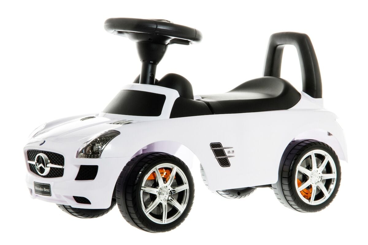 Potkuauto Mercedes-Benz valkoinen