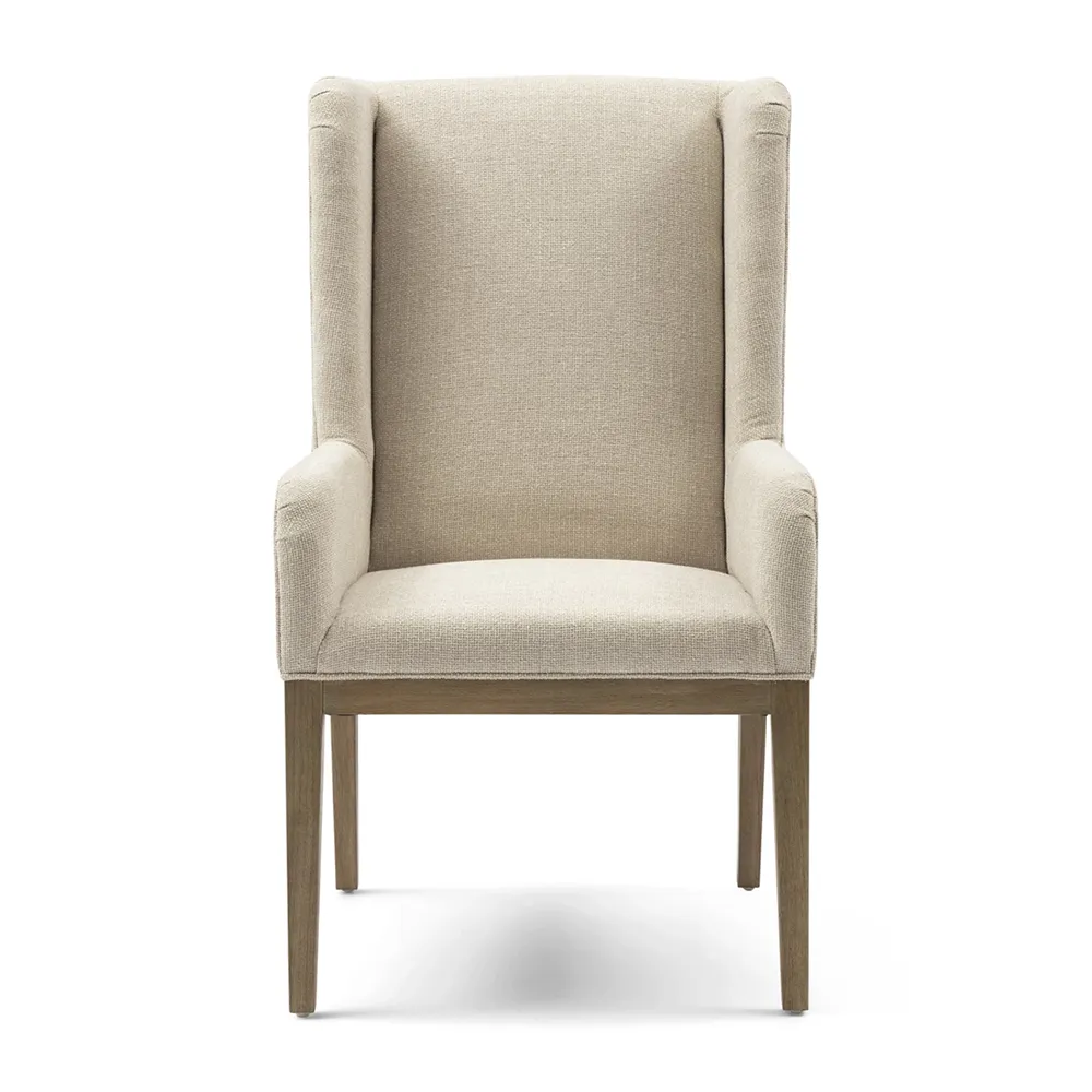 Riviera Maison, Ascot Ruokailutuoli Glossy flax
