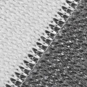 Parvekkeen Suoja HDPE 90x600 cm Antrasiitti ja valkoinen - Antrasiitti