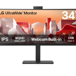 LG B2B 34'' 34BA85QE Webcam