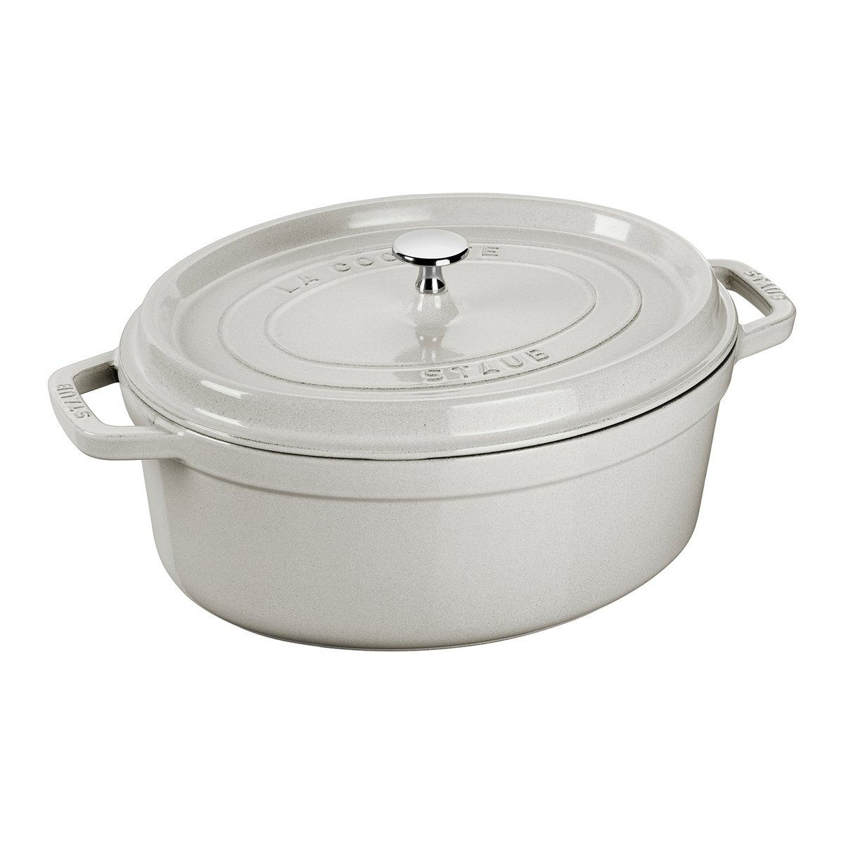 STAUB Staub White Truffle -pata, ovaali 4,2 l