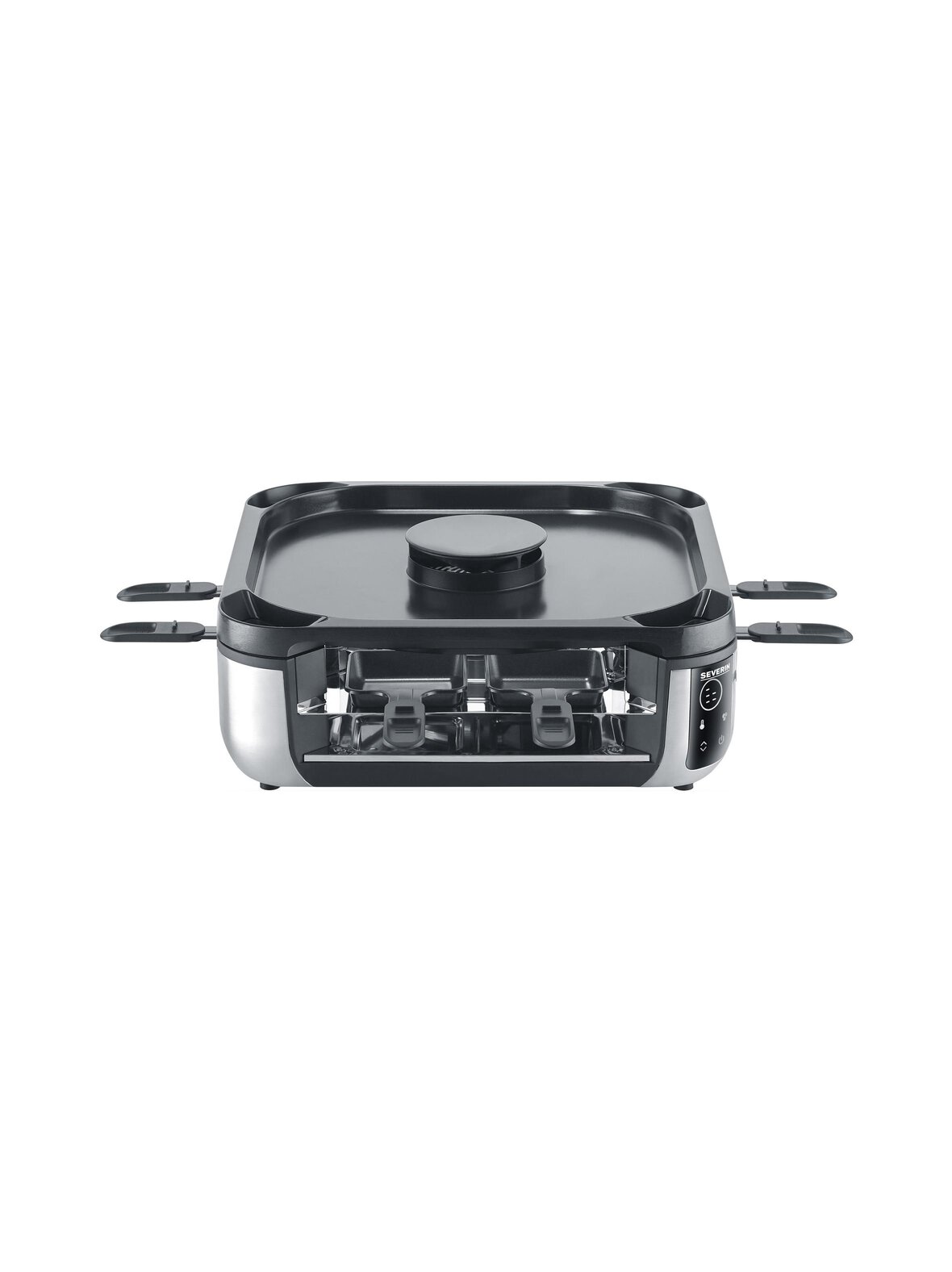 Smokeless raclette -grilli