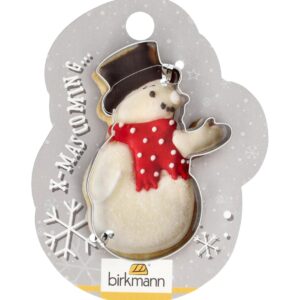 Snowman-piparkakkumuotti