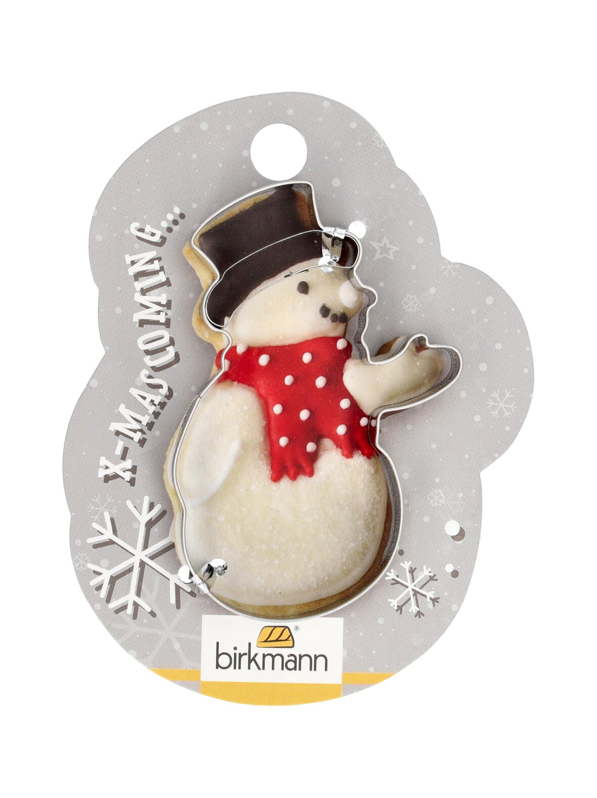 Snowman-piparkakkumuotti