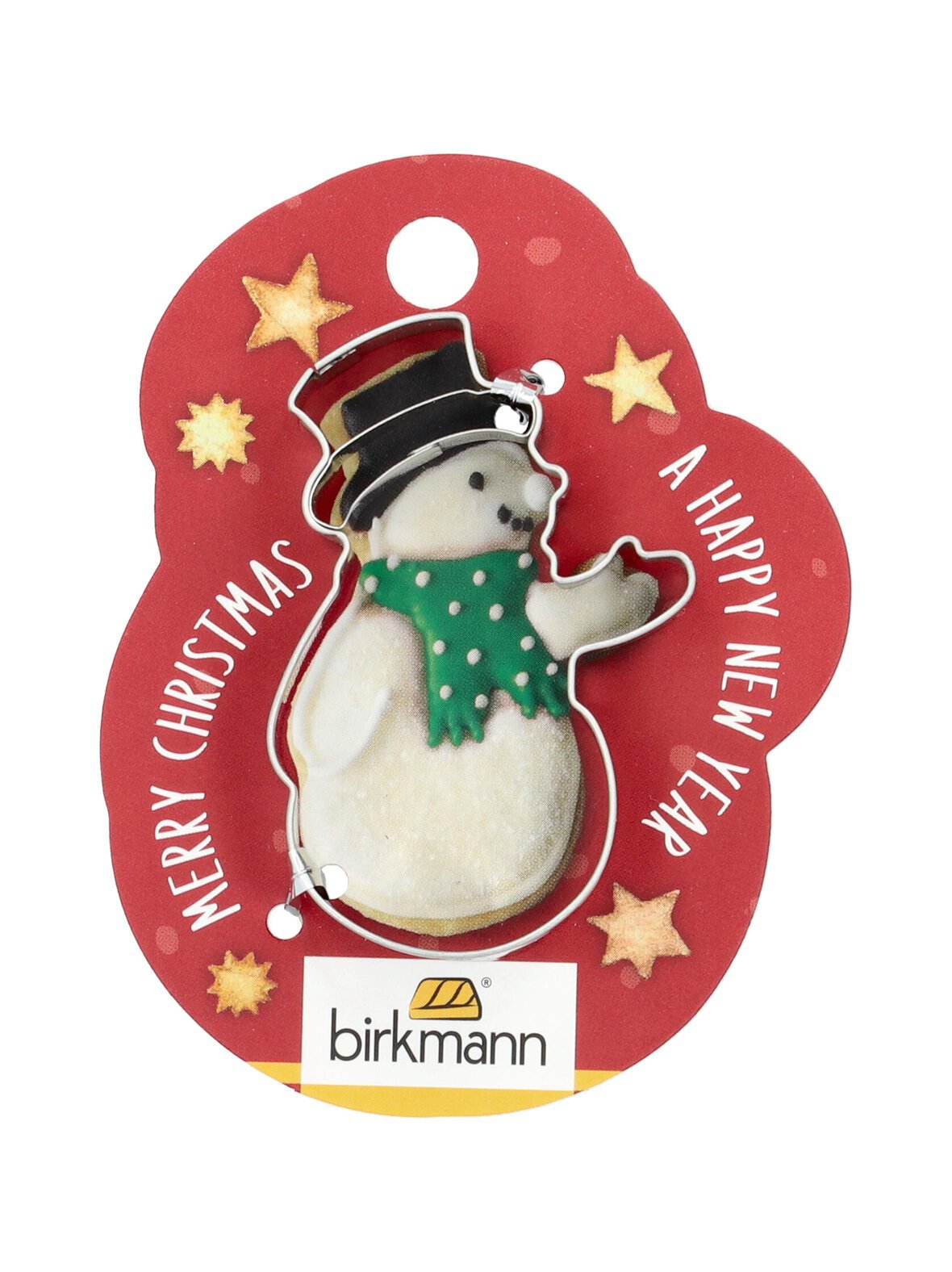 Snowman-piparkakkumuotti, 5,6 cm