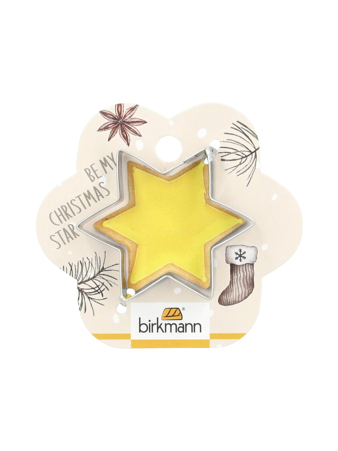 Star-piparkakkumuotti 5.3 cm