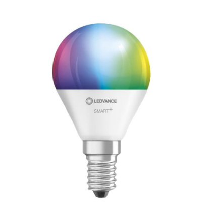 Ledvance SMART+ Mini Bulb Frosted -älylamppu, E14, RGBW, Wi-Fi