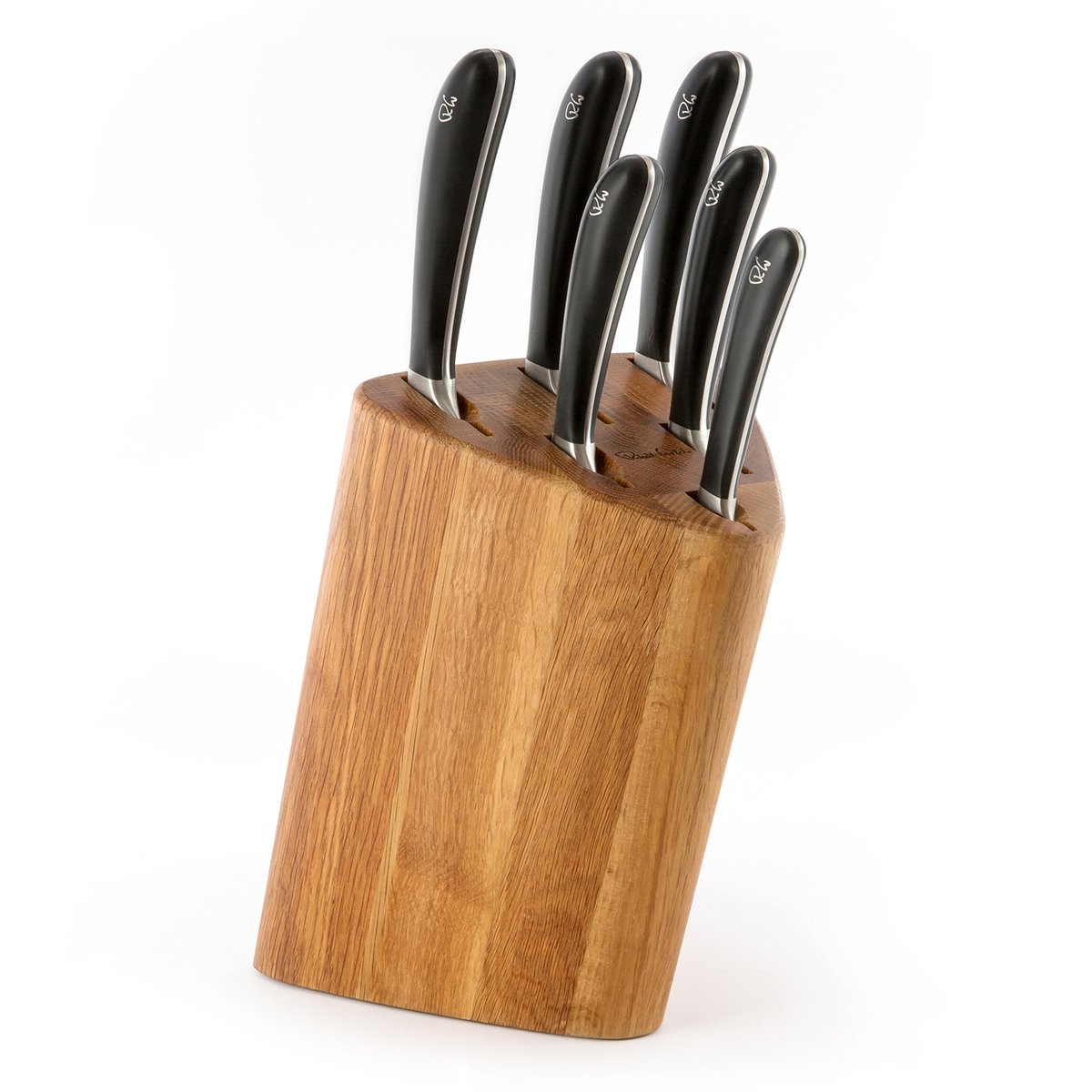 Robert Welch Signature Prism Oak -veitsitukki, 7-osainen setti Tammi