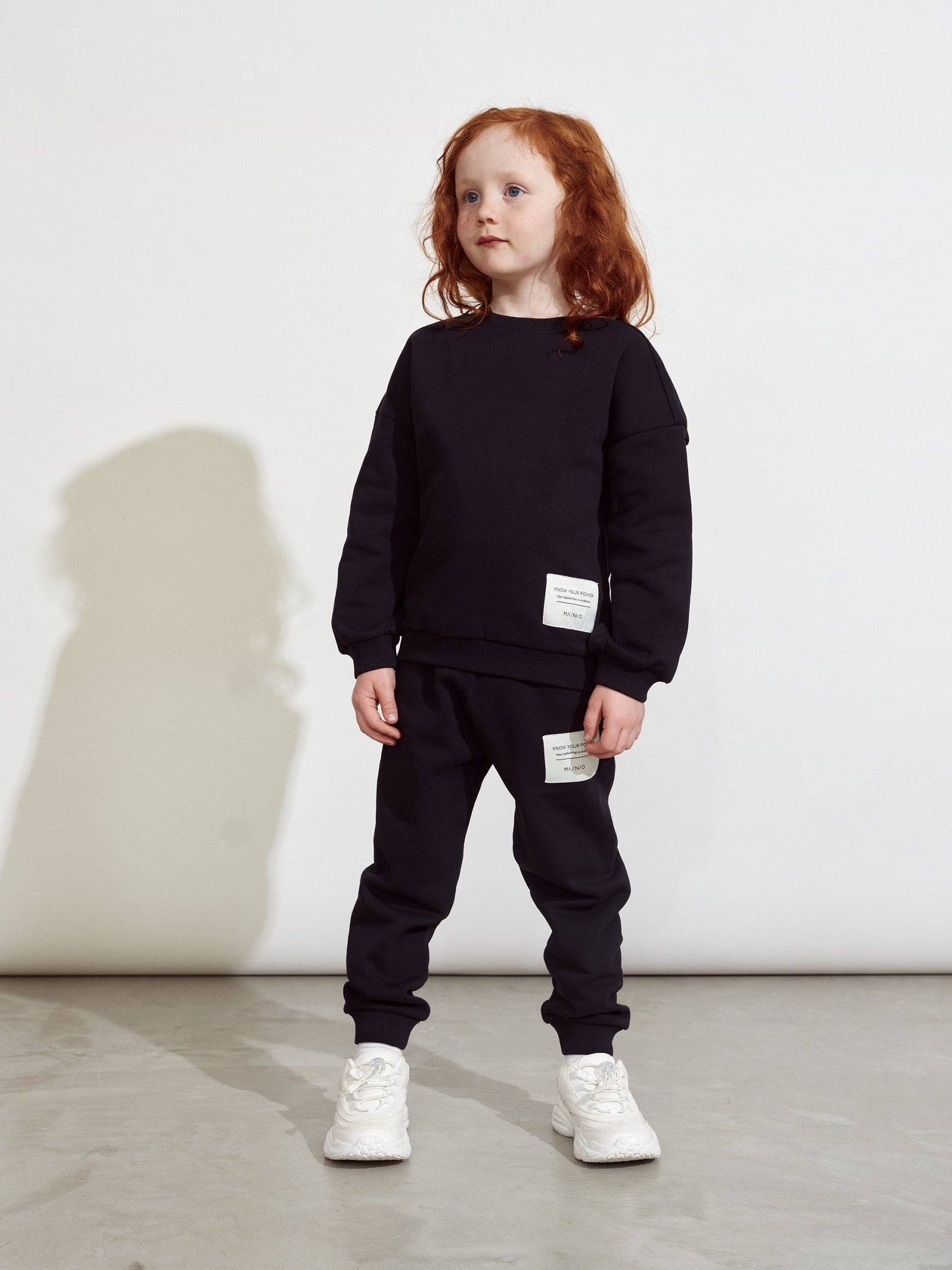 Kids' Superpower Sweatshirt Black