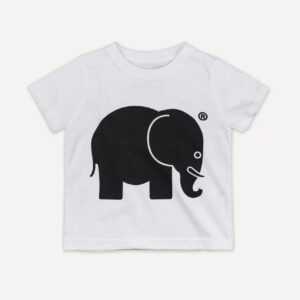 Trendsplant Lasten Luomupuuvilla T-Paita Valkoinen
