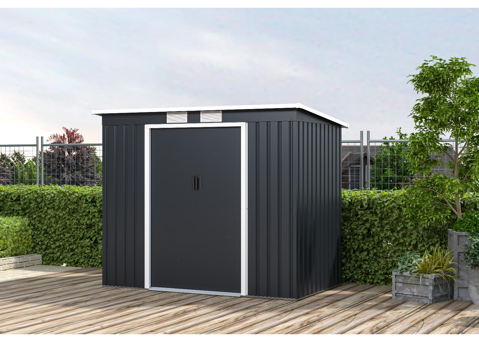 Metallinen pihavarasto 2,38 m²