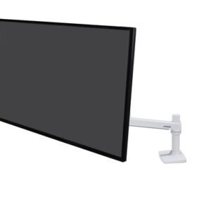 ERGOTRON LX desk mount LCD Arm no grommet mount bright white texture