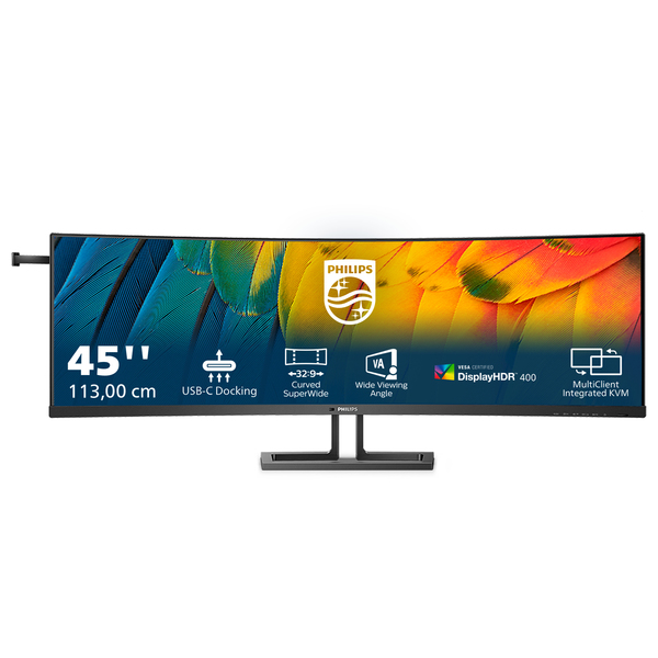 Philips 44.5" 45B1U6900C/00 DQHD, VA -kaareva näyttö