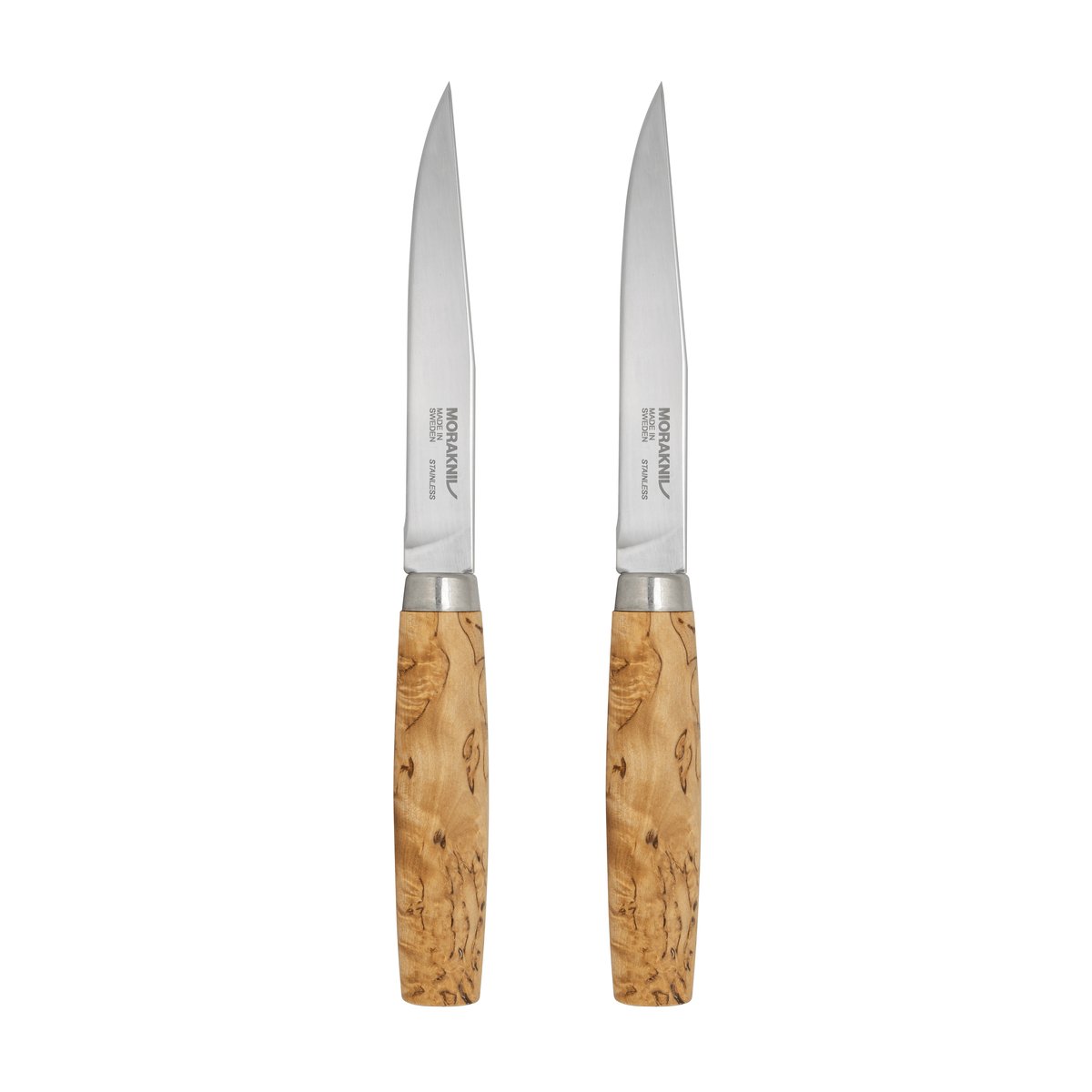 Morakniv Mora-veitsi Masur Steak Knife, 2-pakkaus Luonnonvärinen