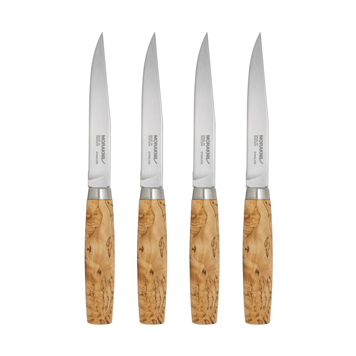 Morakniv Mora-veitsi Masur Steak Knife, 4-pakkaus Luonnonvärinen