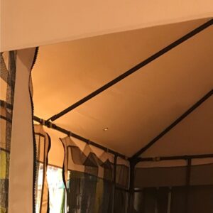 Katto pihakatokseen Leaf 3x3 m