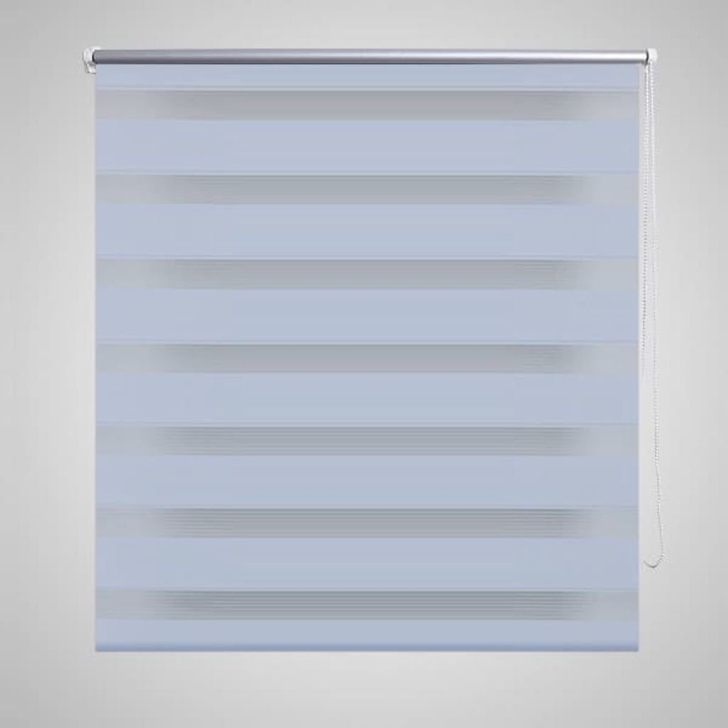 Zebra rullakaihdin 40 x 100 cm valkoinen - Valkoinen