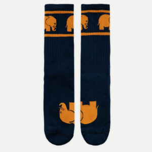 Navy Bambu Urheilusukat