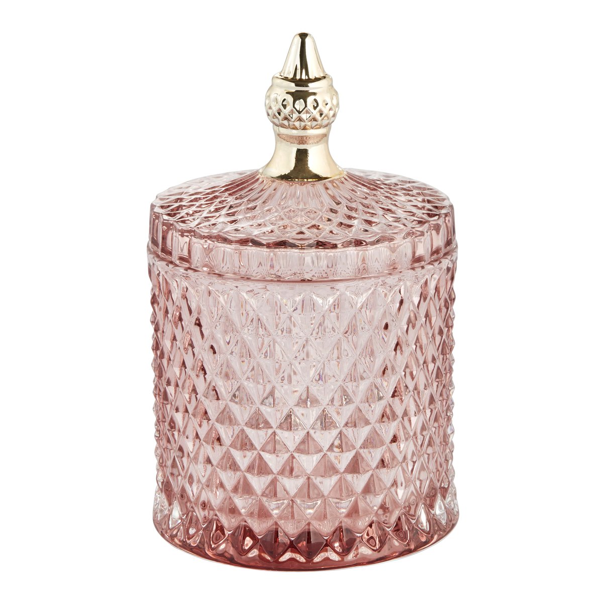 Lene Bjerre Miya säilytyspurkki kannella, Ø 10,5 cm Misty rose