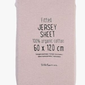 Jersey formsydd muotoonommeltu aluslakana vaaleanroosa