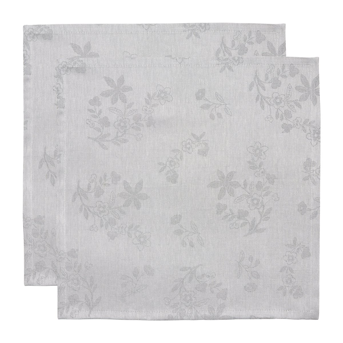Rörstrand Ostindia Musta kangaslautasliina 45x45 cm 2-pack Musta