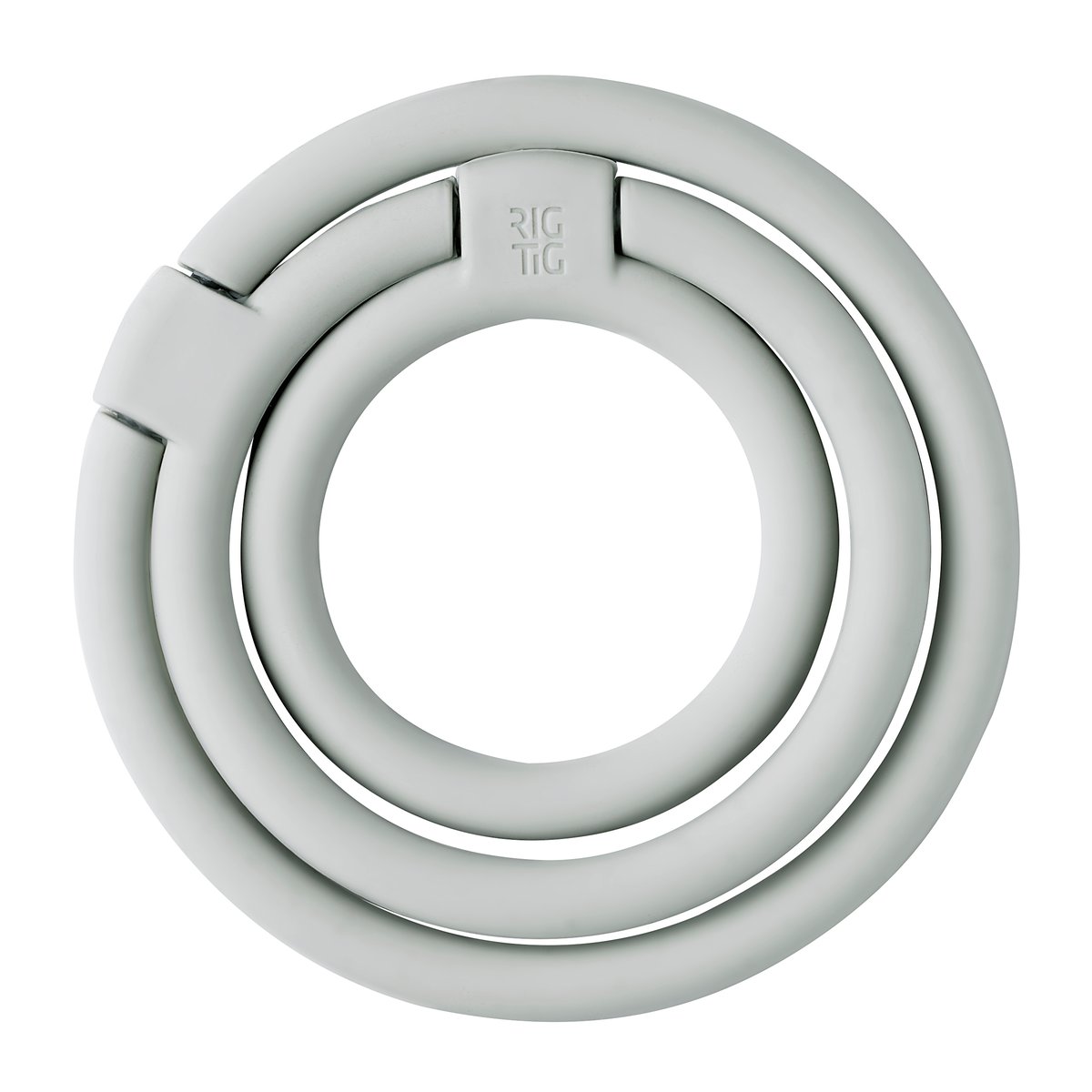RIG-TIG CIRCLES uunikinnas Ø13 cm Vaaleanharmaa