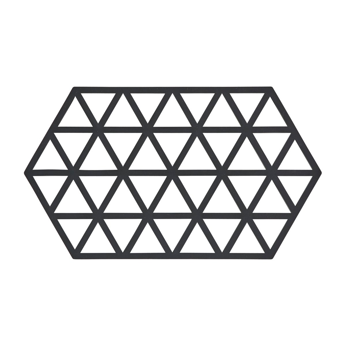 Zone Denmark Triangles pannunalunen 14x24 cm Black