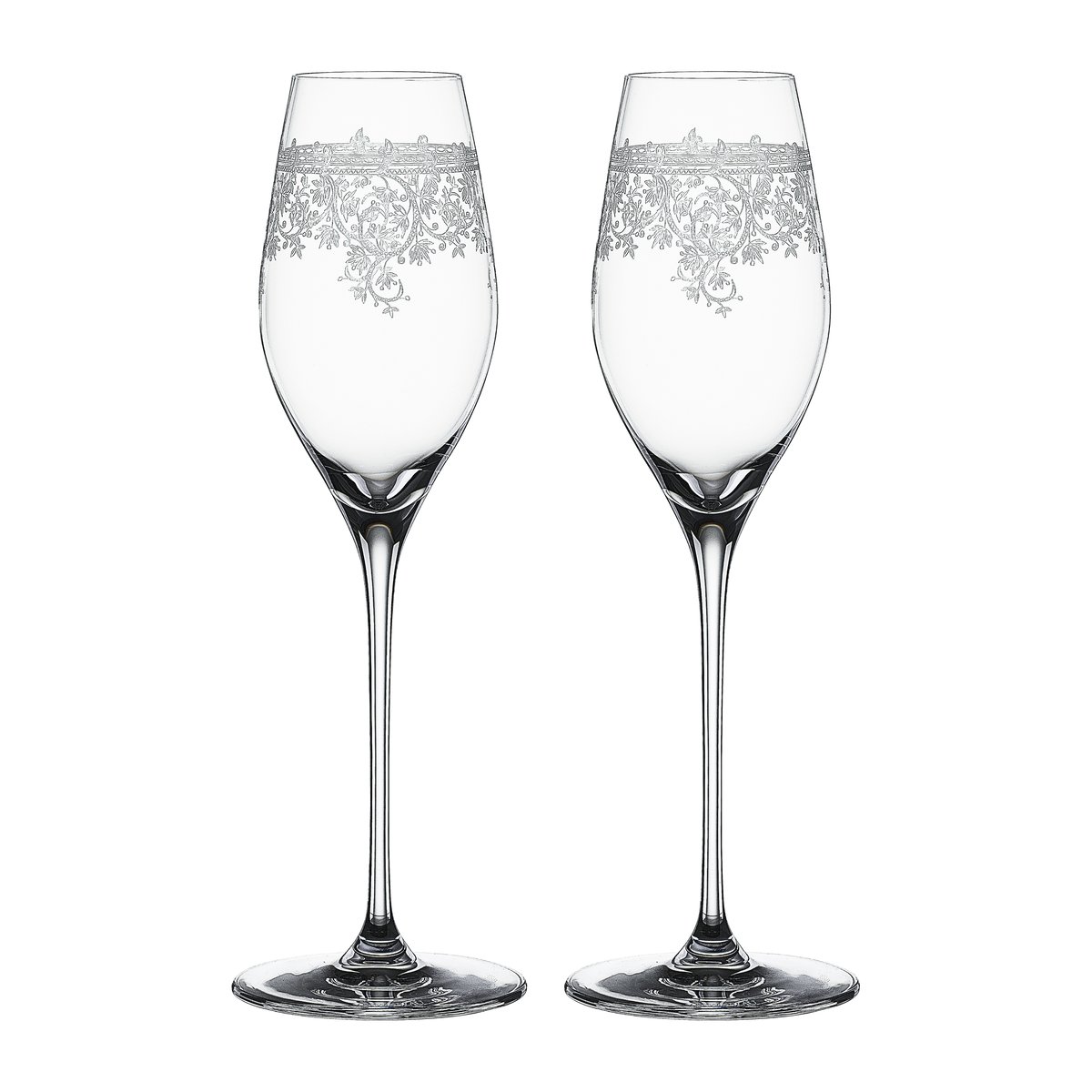 Spiegelau Arabesque samppanjalasi 30 cl 2-pakkaus Kirkas