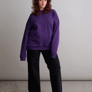 Superpower Oversize Sweatshirt Violet Indigo