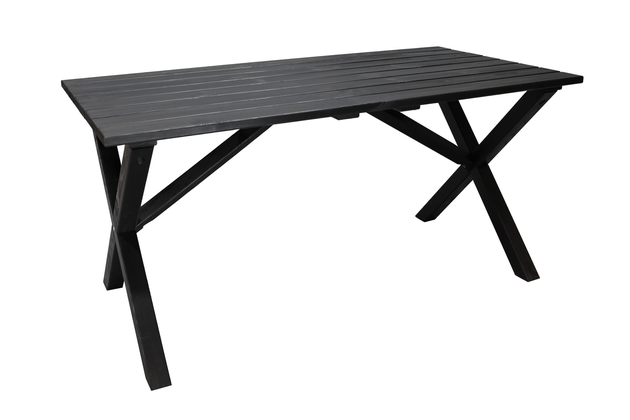 Ruokapöytä Scottsdale 150 cm Kahvimusta - KWA