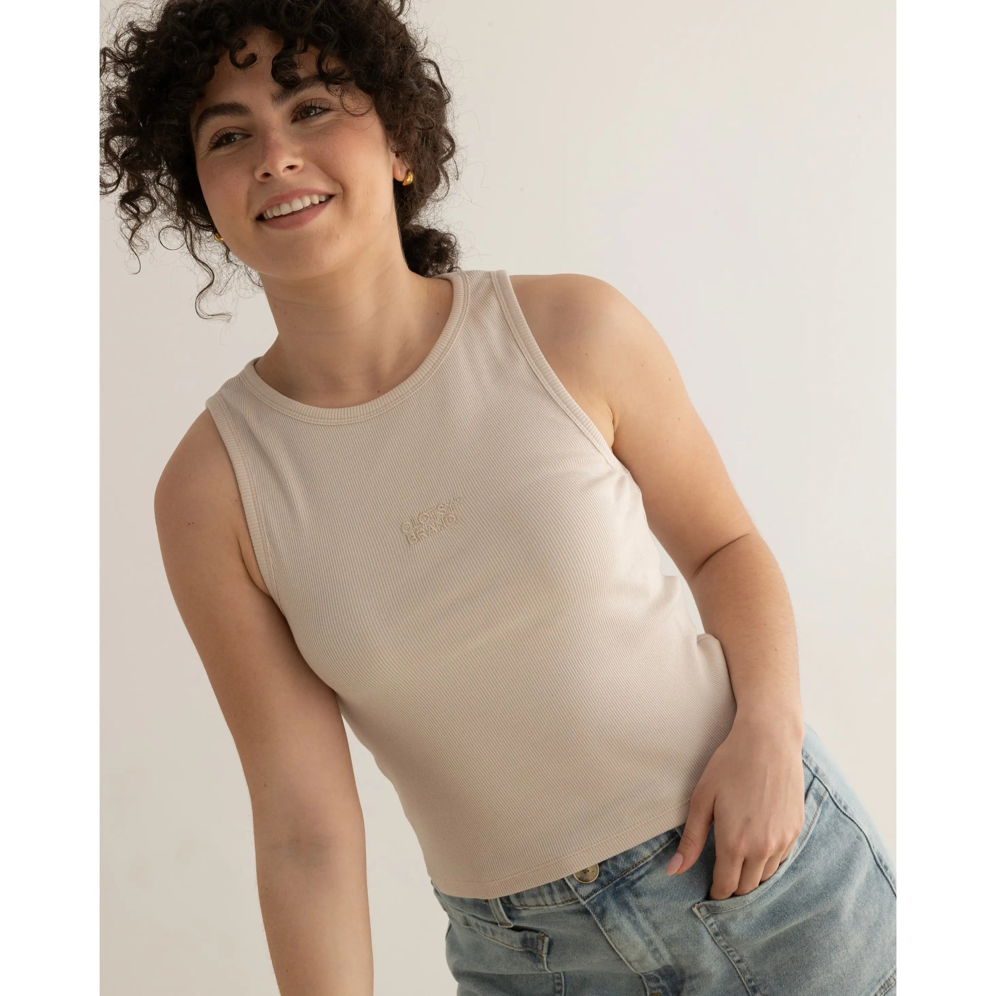 Tank Top Beige
