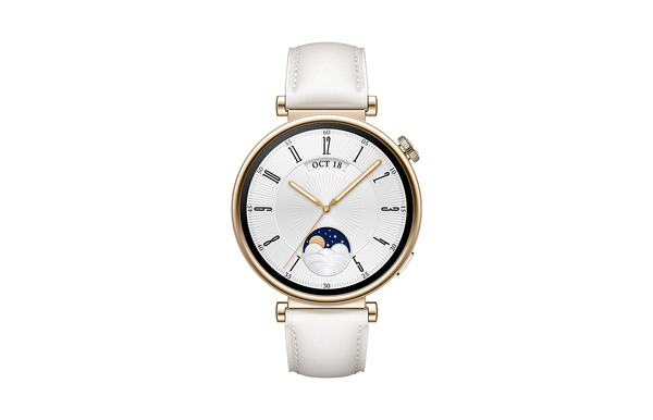 Huawei Watch GT4 -älykello, 41 mm, kulta/valkoinen