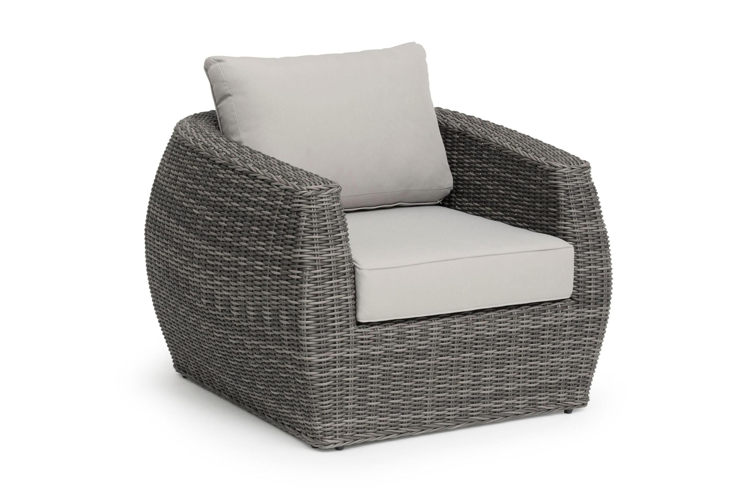 Lounge-nojatuoli Tara Harmaa - Polyrottinki