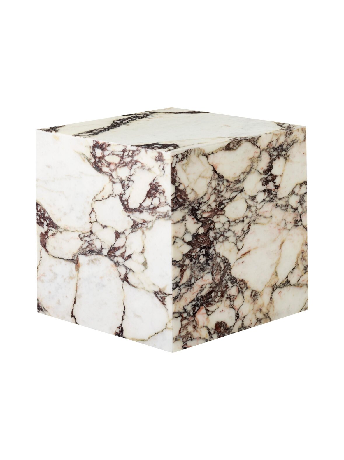 Plinth cubic -marmoripöytä, 40 x 40 cm