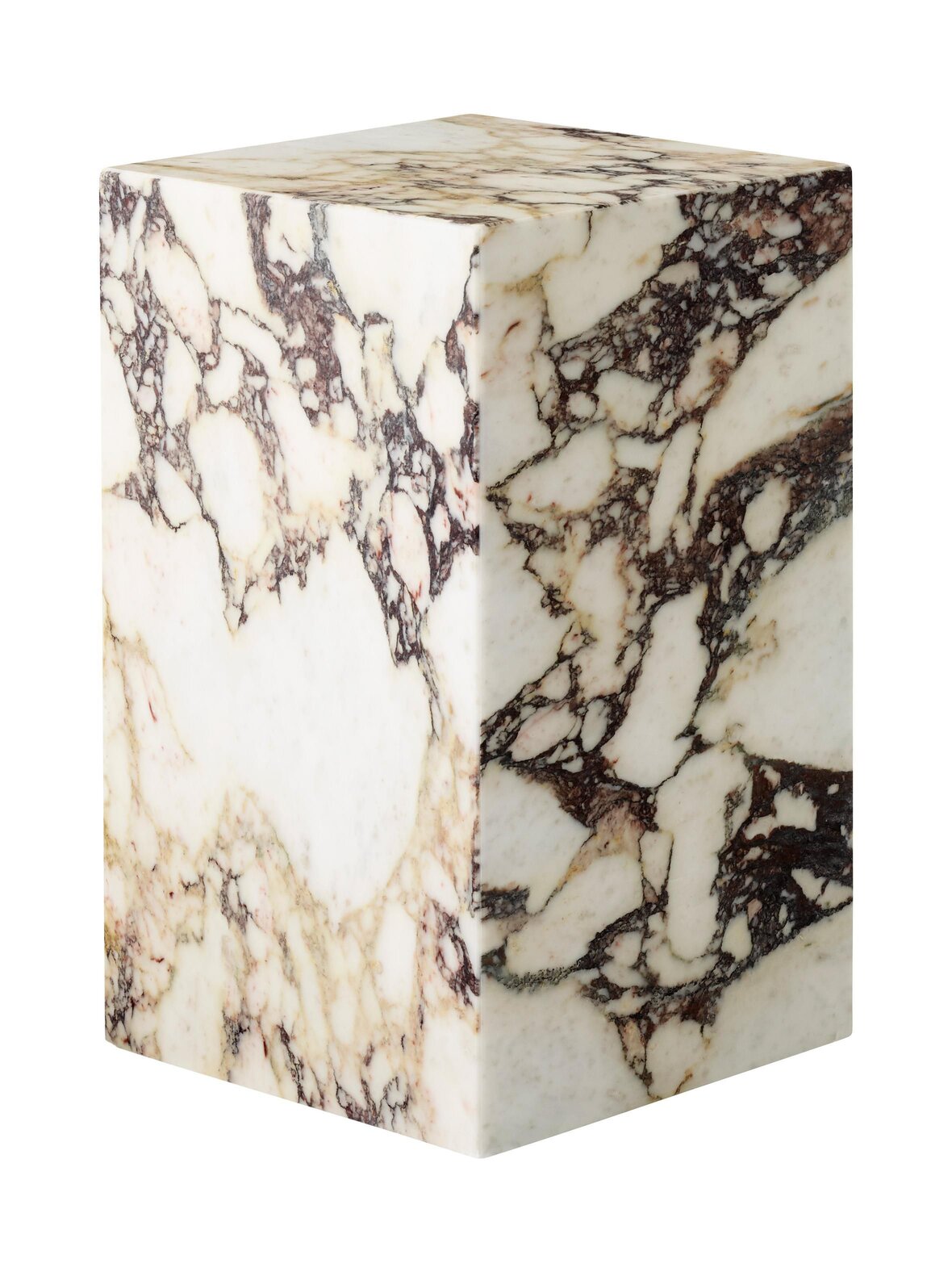 Plinth tall -marmoripöytä, 51 x 30 cm
