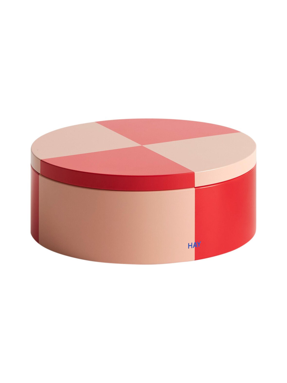 Tin container round -säilykerasia