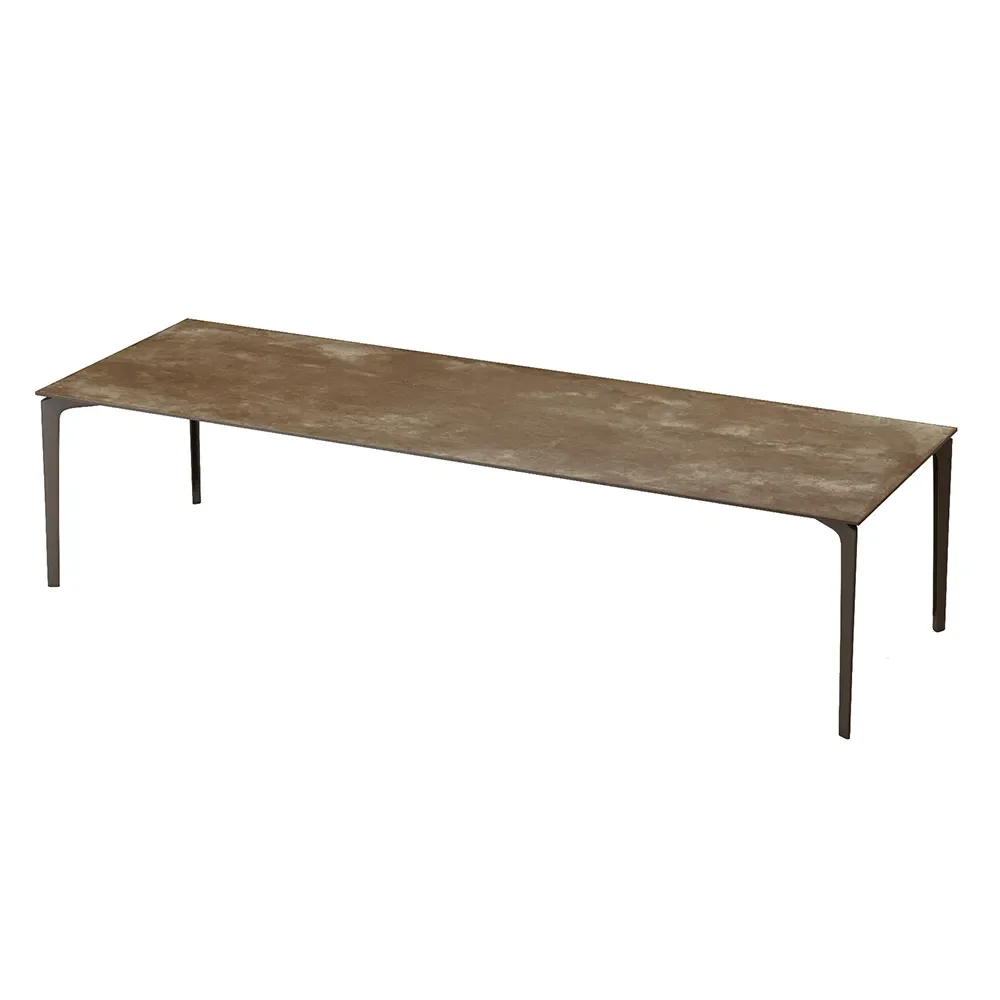 Fast, Allsize Ruokapöytä 301x101 cm GRES Pearly Gold / Gres Haze