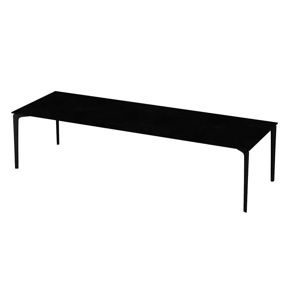 Fast, Allsize Ruokapöytä 301x101 cm GRES Metallic Grey / Gres Night