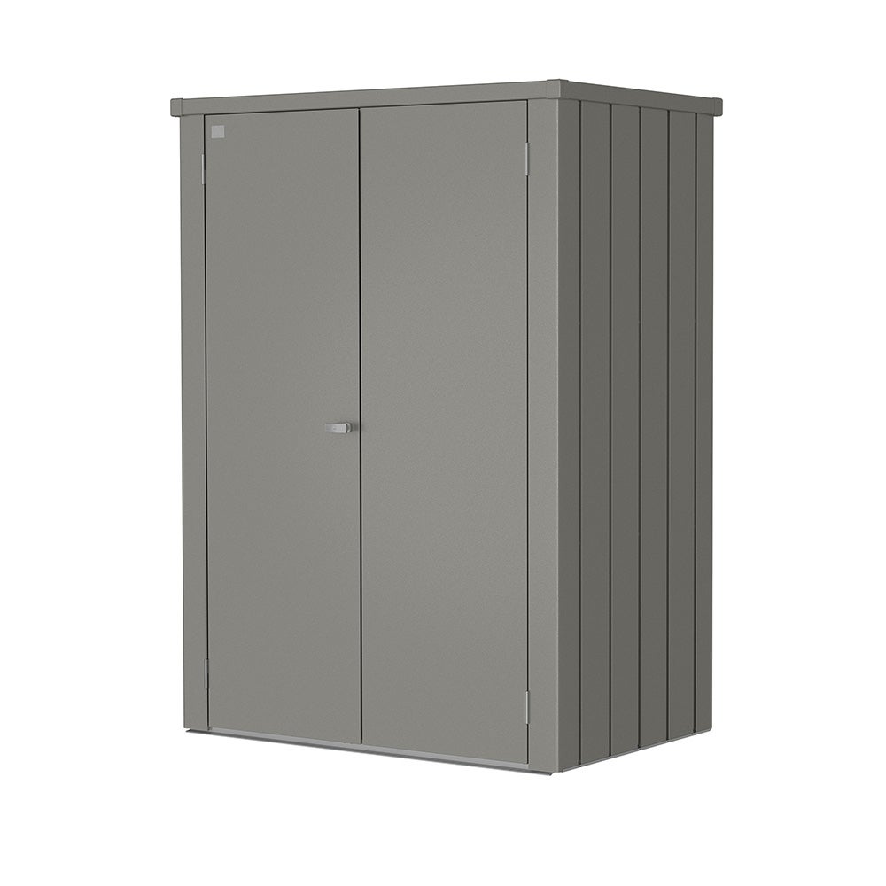 Biohort, Romeo terassikaappi L HIGH metallinen  quartz grey