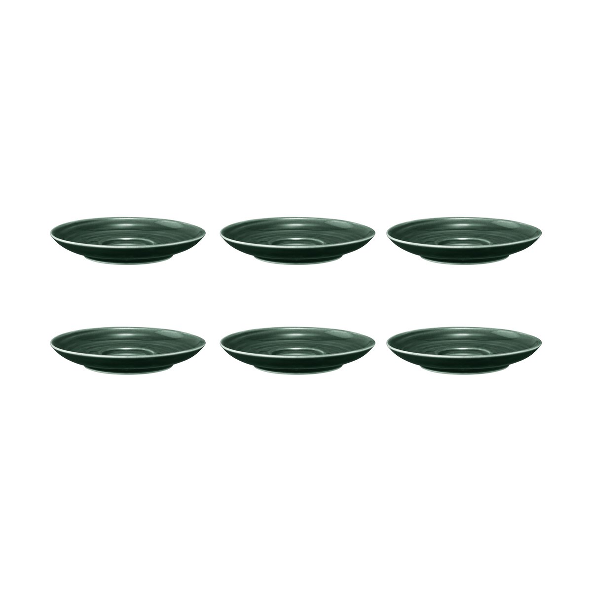 Seltmann Weiden Terra kahvilautanen Ø 12 cm 6-pakkaus Moss Green