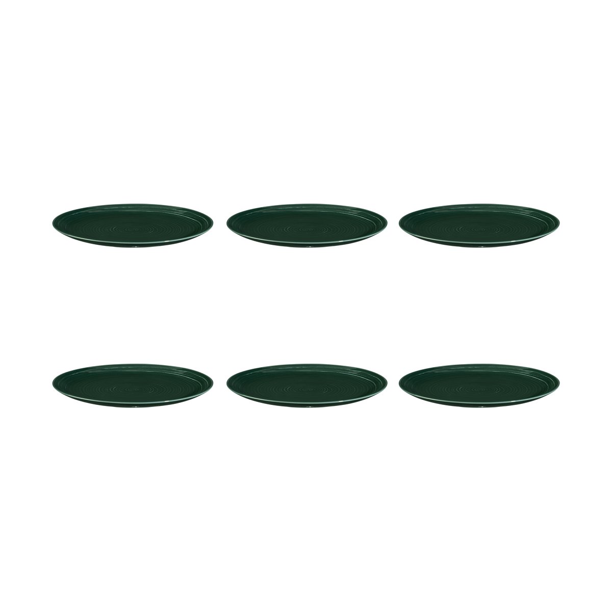Seltmann Weiden Terra lautanen Ø 27,8 cm 6-pakkaus Moss Green