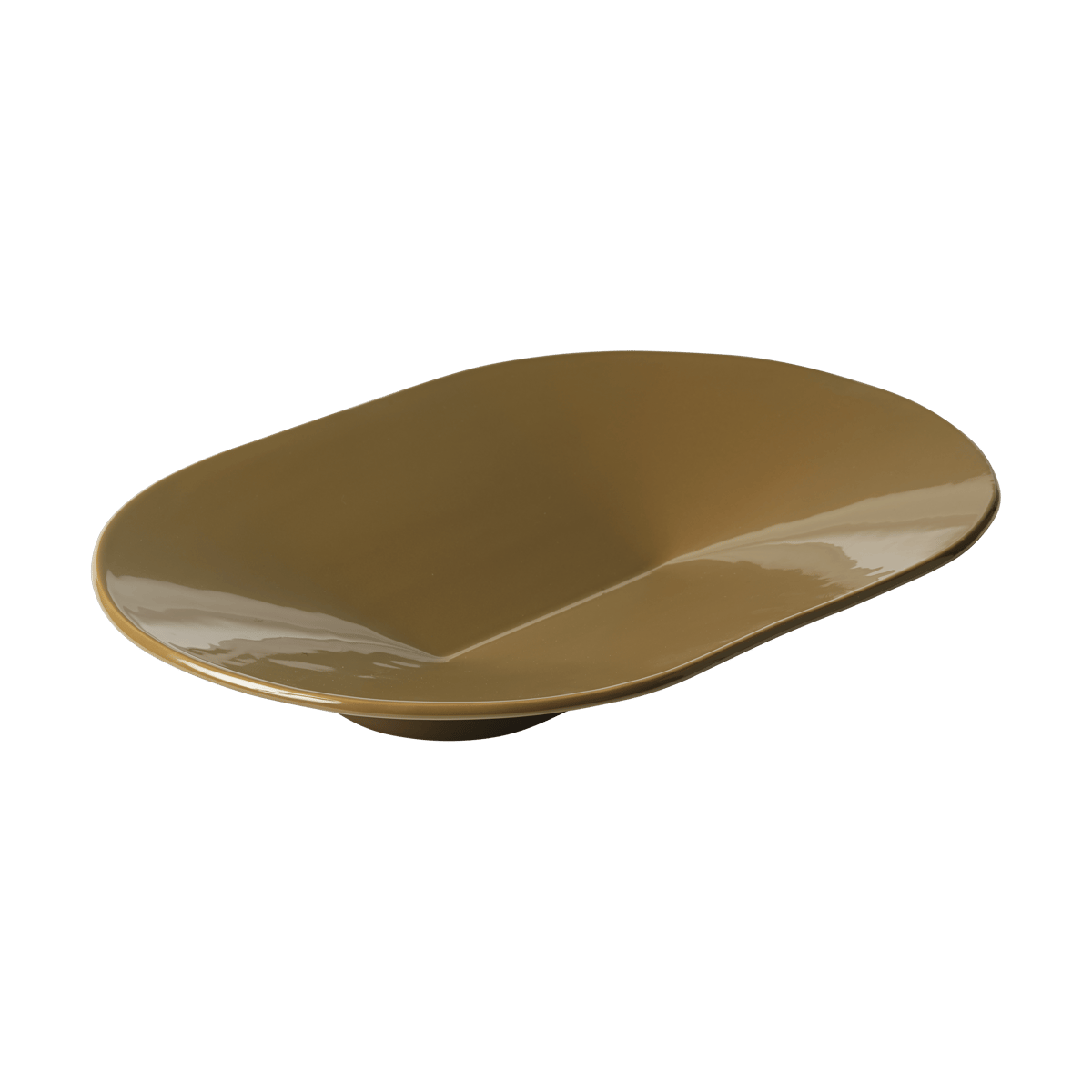 Muuto Mere kulho 52x36 cm Brown Green