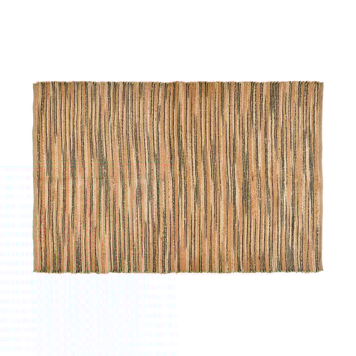 Villa Collection Vem matto Green-nature-pink, 120x180 cm