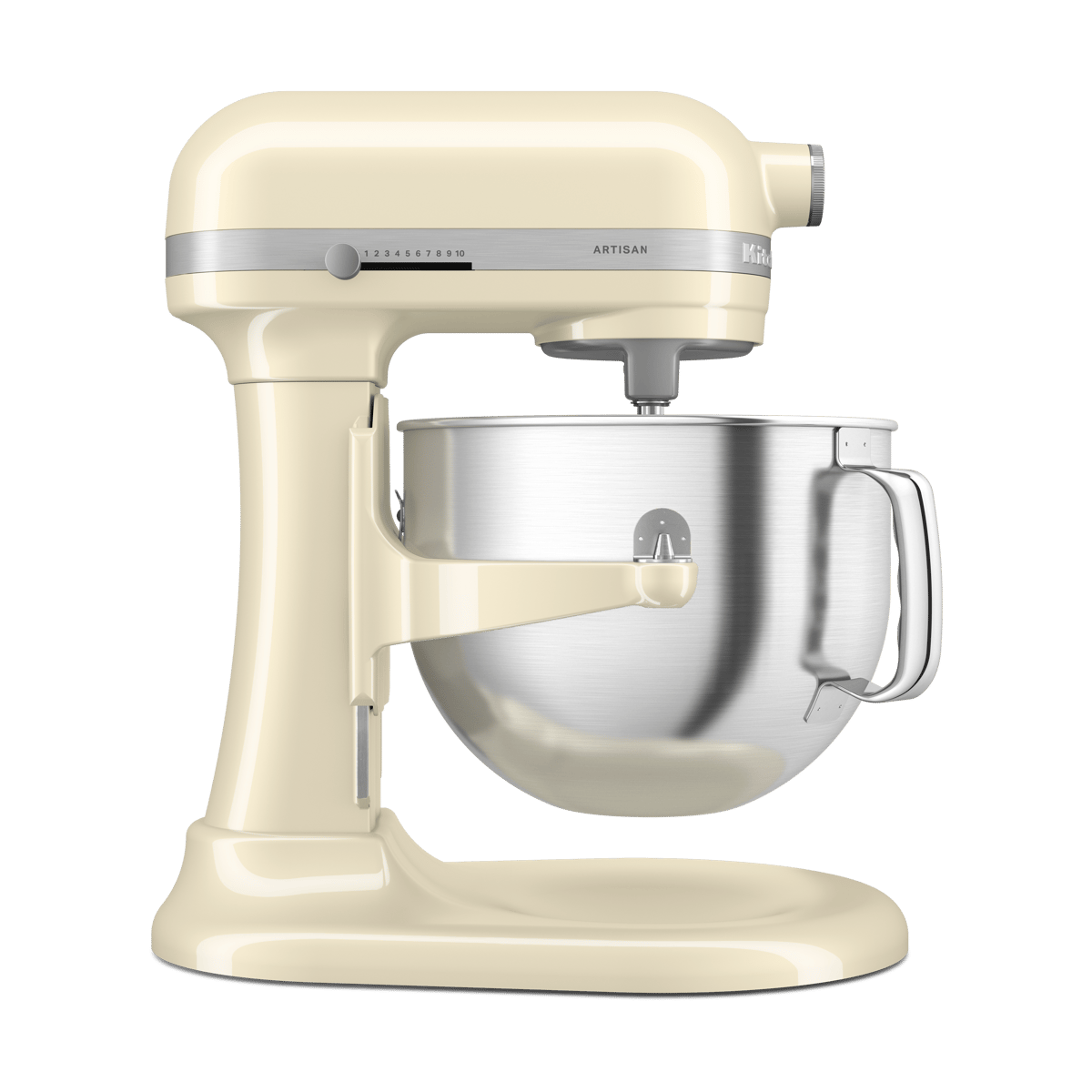 KitchenAid Artisan 5KSM70 keittiökone nostovarrella, 6,6 L Almond cream