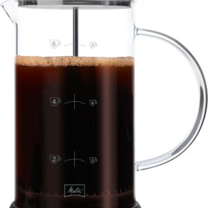 Melitta Pressokannu 9 kupille Läpinäkyvä