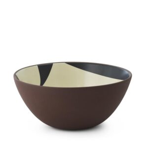 Normann Copenhagen Line kulho Ø23 cm Ruskea-beige-musta