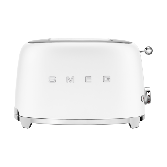 Smeg Smeg 50's Style leivänpaahdin 2 viipaletta Mattavalkoinen