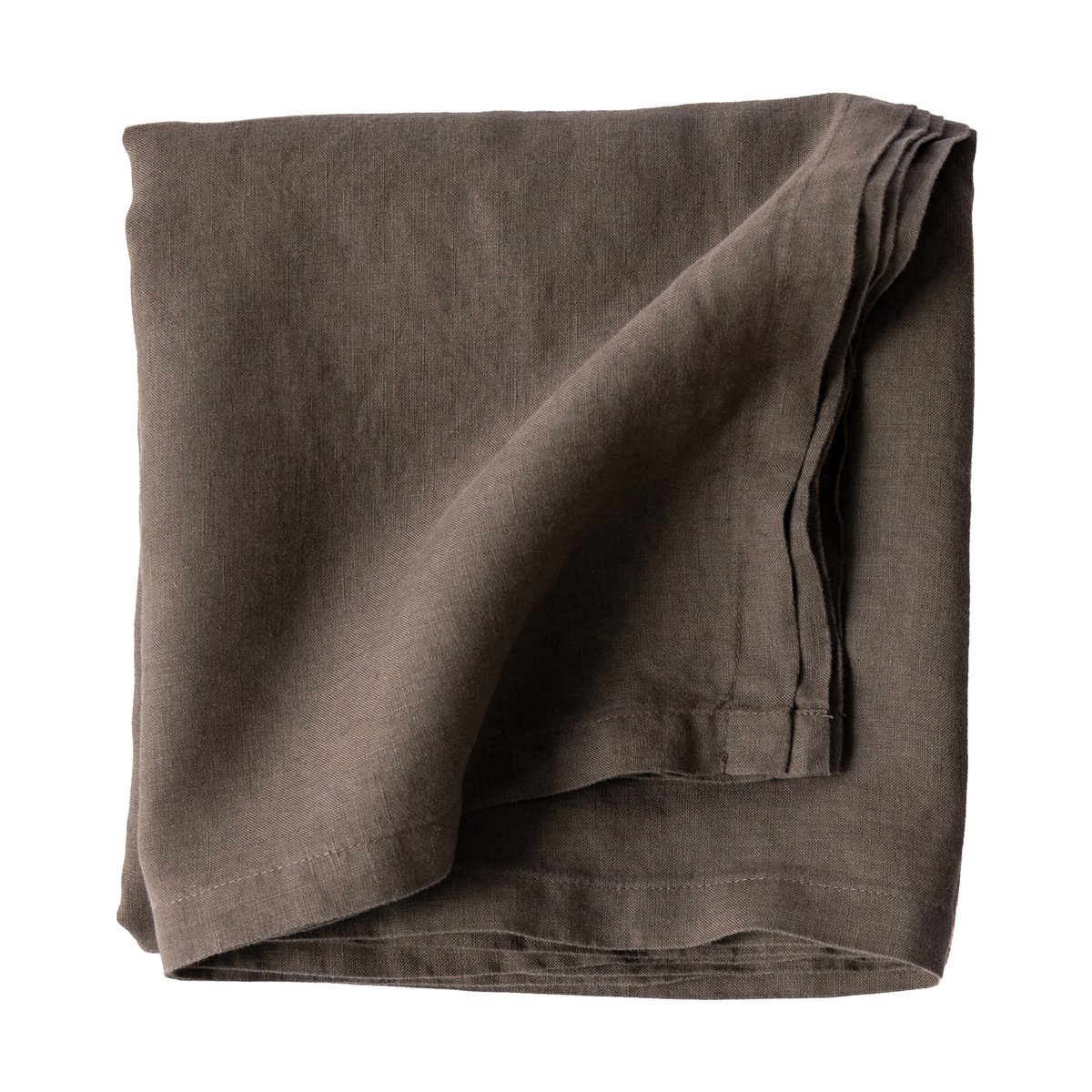 Tell Me More Pöytäliina pellavaa 175x175 cm Taupe
