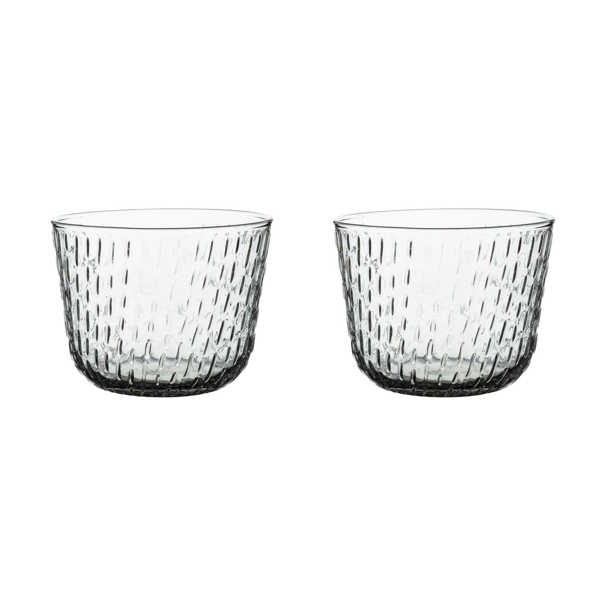 Marimekko Syksy juomalasi 2 dl 2-pakkaus Misty grey