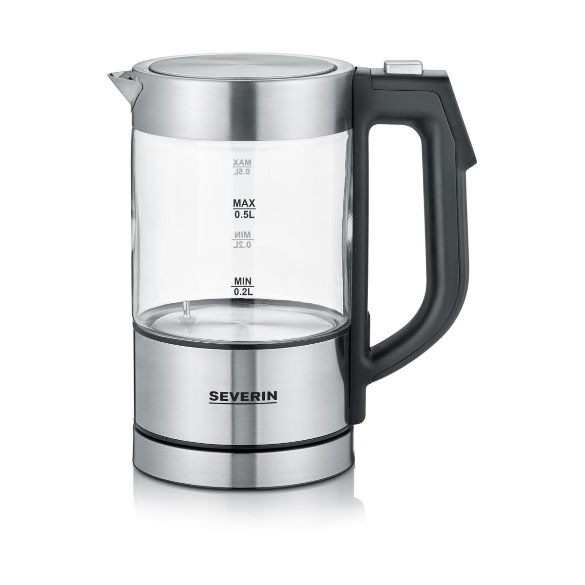 Severin Severin WK 3458 vedenkeitin lämpötilansäädöllä 0,5 L Ruostumaton teräs